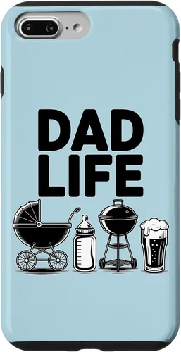 Vista 12 de Dad Life Beer Stroller Bottle Grill Adorable Father Case for iPhone 16
