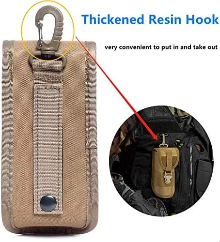 Vista 4 de ACEXIER MOLLE - Funda táctica duradera para gafas de sol, estilo militar, con hebilla