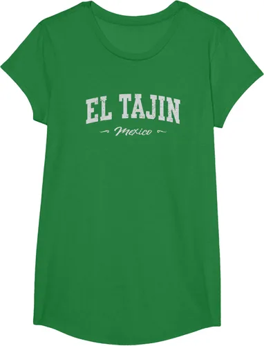 Vista 50 de Camiseta de recuerdo deportivo El Tajin Mexico, Negro