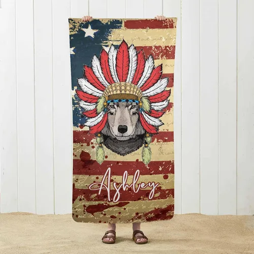 Vista 41 de MyPupSocks Toalla de playa personalizada – Toalla de piscina personalizada de piñas – Morado Personaliza con tu nombre