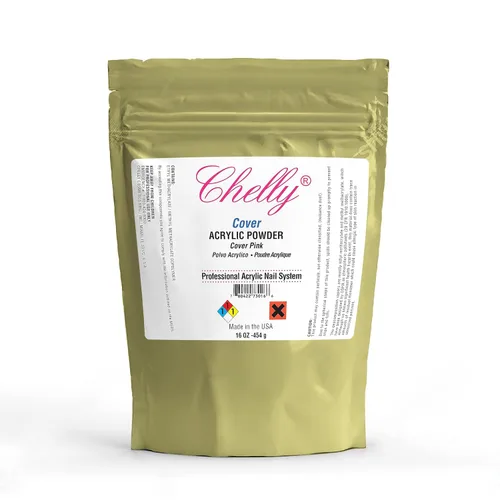 Vista 7 de Chelly Superior Sculpting COVER - Polvo acrílico profesional para uñas, sistema de uñas acrílicas, beige, rosa, piel, 16 onzas, 16.01 oz