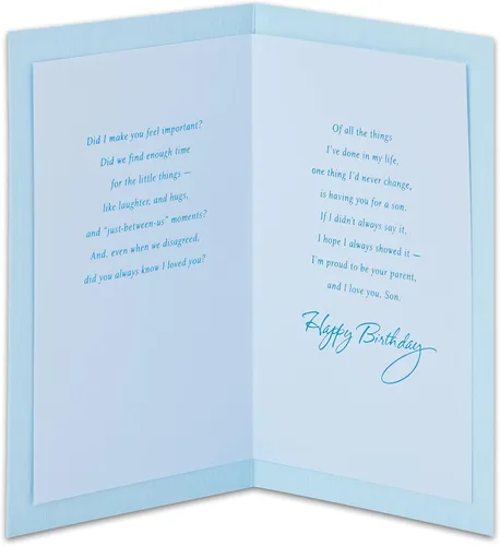 Vista 2 de Tarjeta de cumpleaños de American Greetings para hijo (Querido hijo)