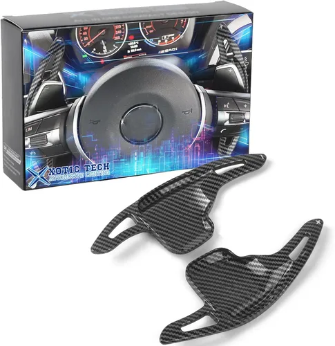 Vista 11 de x xotic tech Extensiones Negras de Paletas de Cambio Cubierta de Moldura Interior Compatible con BMW Serie 2 3 4 X1 X2 X3 X4 X5 X6 F30 F31 F15 F16