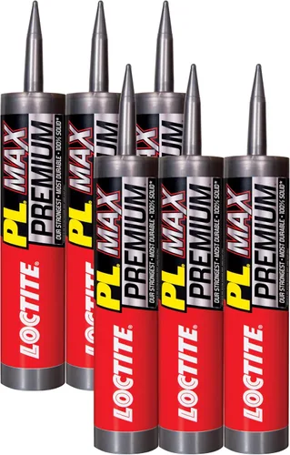 Vista 10 de Loctite PL Premium Max Adhesivo de construcción, cartucho de 9 onzas líquidas, 1 paquete, pegamento de construcción versátil para madera, hormigón