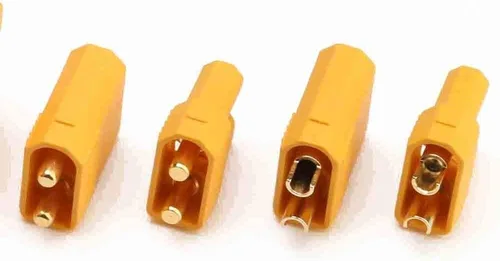Vista 2 de Pieza de repuesto para el fabricante para 5 pares XT30PB XT-30 PCB macho hembra 0.079 in enchufes batería RC