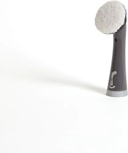 Vista 2 de Rubbermaid Reveal Power Scrubber - Cabezal Conectable de Cerdas Suaves y Velcro con 6 Almohadillas de Microfibra para Cepillo Eléctrico Inalámbrico