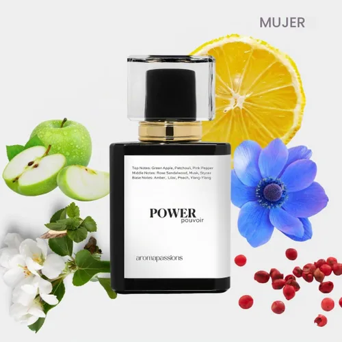 Vista 3 de Power Inspirado en CREED AVNTUS HER Perfume de feromonas para mujer Extrait De Parfum Perfume de clon de larga duración (1 onza líquida)
