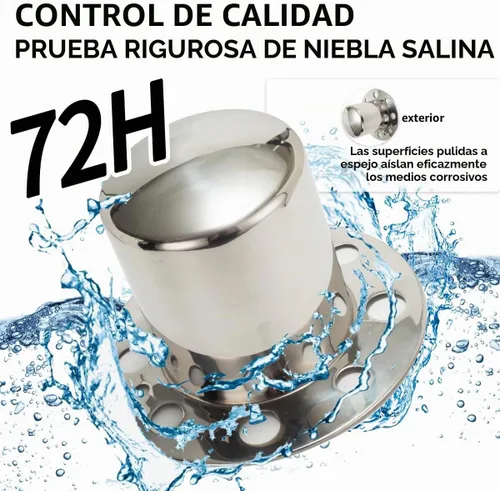 Vista 2 de Juego de 4 tapacubos centrales de rueda de acero inoxidable de 4.9 pulgadas para llantas delanteras y traseras de doble rueda Eagle Alloys de 8