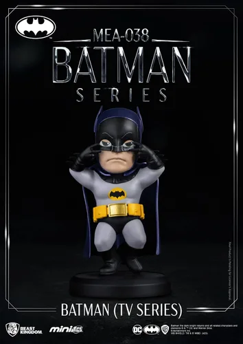 Vista 2 de Serie Batman: MEA-038 - Figura de ataque de huevo mini de 6 piezas
