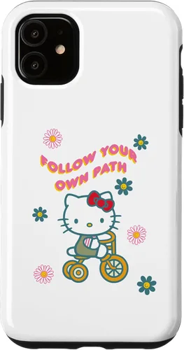 Vista 8 de iPhone 13 Pro Max Sigue tu propio camino con funda Hello Kitty