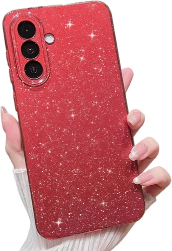 Vista 29 de MINSCOSE Funda compatible con Samsung Galaxy A14 5G, bonita funda delgada con purpurina fina, a prueba de golpes, de TPU para mujeres y niñas