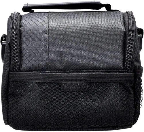 Vista 6 de eCostConnection Pequeña bolsa acolchada para cámara con correa para el hombro - Estuche compacto para cámara DSLR y sin espejo, funda protectora