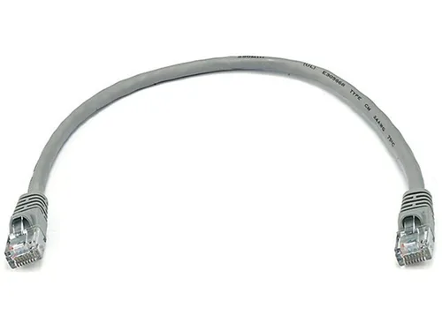 Vista 8 de Monoprice - Cable de red Ethernet Cat6 0.5 pies 24AWG 550MHz UTP de cobre desnudo, negro