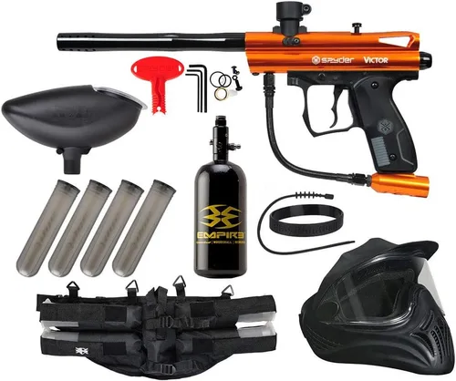 Vista 3 de Action Village Kingman Spyder Victor - Kit de pistola de paintball legendaria