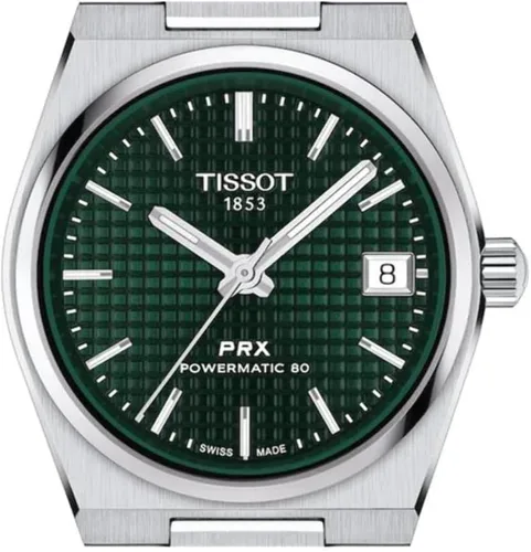 Vista 2 de Tissot PRX Powermatic 80 1.378 in, Gris