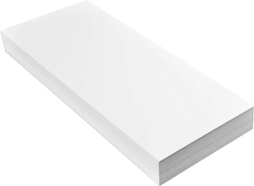 Vista 13 de Home Advantage Tarjetas de índice en blanco de 3 x 5: nuestro paquete de 50 tarjetas de notas en blanco utiliza cartulina resistente para que sean a