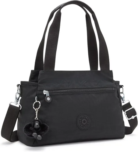 Vista 2 de Kipling Elysia Bolso bandolera convertible sólido, Negro (Black Noir)