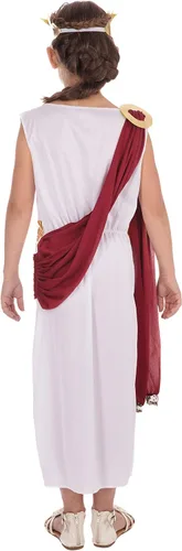 Vista 4 de Disfraz de diosa, blanco, 57.5-62.2 in (Talla del fabricante XL)