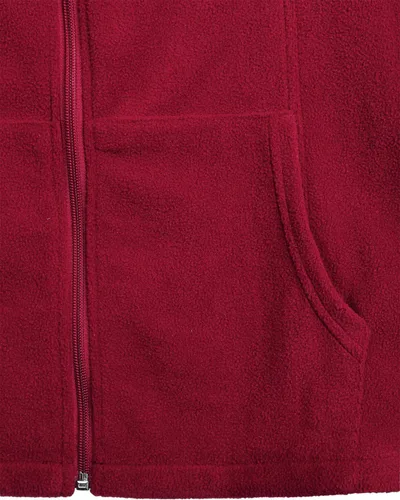 Vista 20 de SeSe Code Chaleco de forro polar ligero con cremallera frontal y bolsillos para mujer