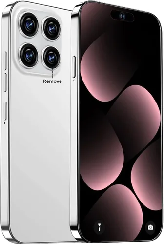 Vista 11 de A15 Pro Max Teléfono Desbloqueado, 8+256GB, Teléfono celular de 6.8 pulgadas HD, 6800mAh, Android 14, Smartphone con cámara de 48MP+108MP, Teléfono