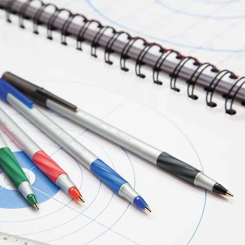 Vista 5 de BIC Round Stic Grip Xtra Comfort - Bolígrafos rojos, punta media (0.047 pulgadas), paquete de 12 unidades, excelentes bolígrafos de escritura
