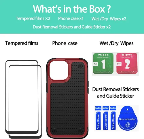 Vista 307 de Jeylly Funda para iPhone SE/Funda para iPhone 5S, Exterior de Plástico Duro que Absorbe Golpes + Interior de Silicona de Goma Defensor contra