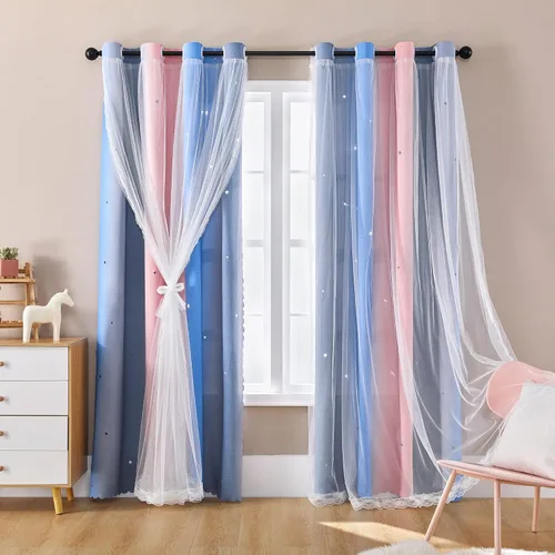 Vista 47 de XiDi - Cortinas para decoración de dormitorio Beige34/54/1