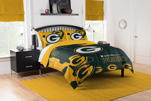 Vista 102 de Northwest NFL Unisex-Adult Comforter and Sham Set Safety