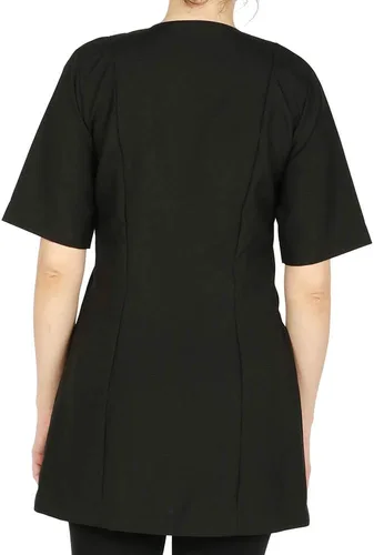 Vista 3 de Cathy - Bata de salón profesional, chaqueta de estilista, uniforme de cosmetología