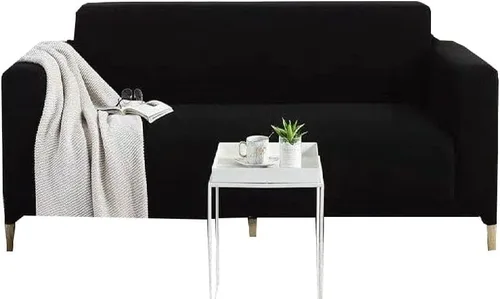 Vista 32 de Funda elástica para sofá de 3 plazas, funda protectora para sofá de 3 plazas, fundas elásticas para sofá de 2/3 plazas, fundas protectoras de sofá