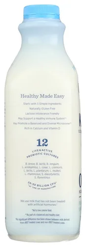 Vista 3 de Lifeway Probiótico sin grasa Kéfir, 32 onzas- 6 por caja.