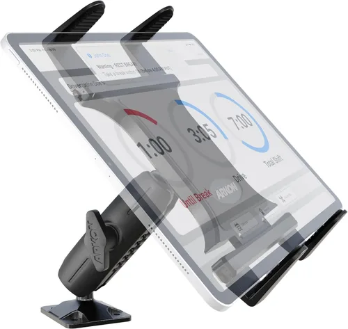 Vista 2 de ARKON Soportes – Base de taladro resistente, soporte para tableta, agarre seguro, compatibilidad versátil, durabilidad de grado profesional, fácil