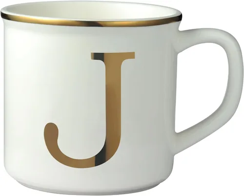 Vista 28 de Taza de Café de Cerámica Miicol 16 oz, Taza de Café Monograma, Taza de Té con Inicial Dorada, Taza de Té Personalizada, Regalo Único, Taza Grande