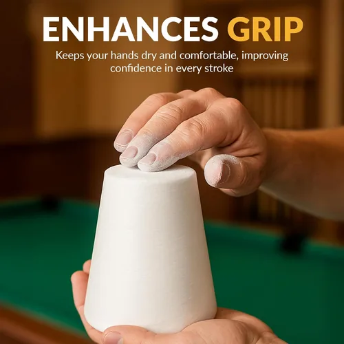 Vista 7 de Hathaway Silver Cup Cone Talc Chalk, White