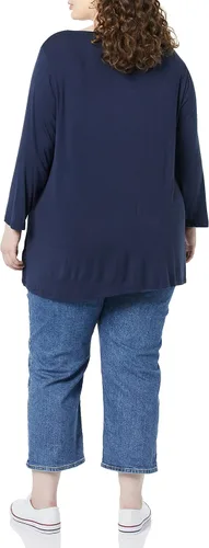Vista 2 de Tienda Essentials - 2 Camisetas de manga 34 con cuello en V para mujer