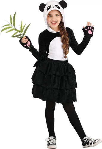 Vista 2 de Disfraz de panda para fiesta infantil