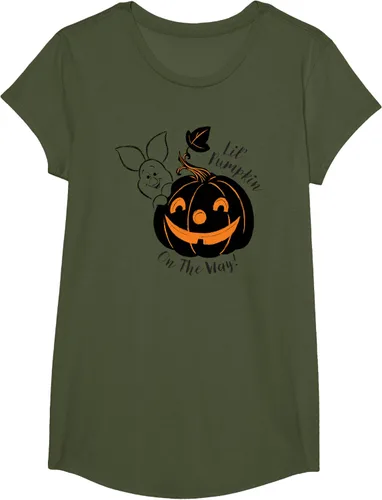 Vista 59 de Disney Camiseta de Halloween Winnie the Pooh Lil' Pumpkin on the Way, Blanco, S