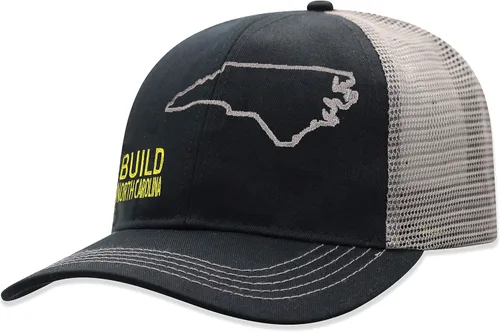 Vista 3 de John Deere Build State Pride - Gorra negra y gris, Amarillo, gris