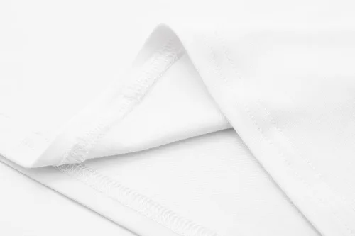 Vista 6 de OThread & Co. Blusa corta de manga corta con hombros descubiertos para mujer, cómoda, básica, con capa elástica