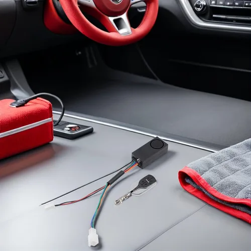 Vista 6 de Garneck Sistema de entrada sin llave para coche anti-motocicleta alarma eléctrica coche remoto alarma para motocicleta eléctrica bicicleta seguridad