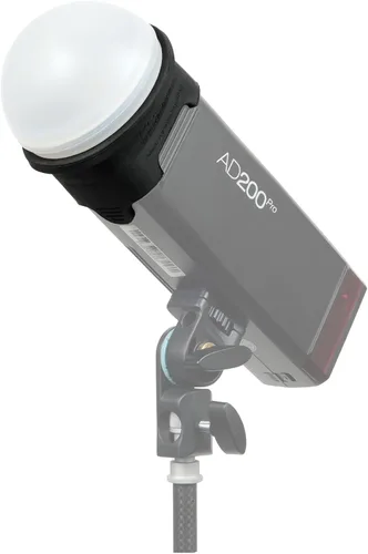 Vista 3 de Domo magnético para flash Rogue + adaptador de flash Rogue estándar v2 Utiliza el difusor suave Flash Dome en tu luz de velocidad con el adaptador