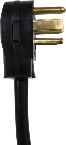 Vista 6 de Certified Appliance Accessories Cable de alimentación para electrodomésticos de 30 amperios, cable para secadora de 4 clavijas, 4 cables codificados