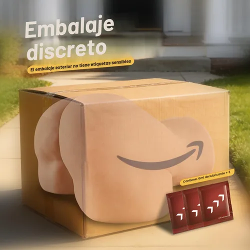 Vista 5 de Coños sexuales de bolsillo para hombres, masturbador masculino, juguetes sexuales realistas para adultos, carne de 4.5 libras Stroker Culo 3D suave