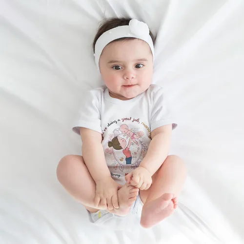 Vista 16 de Gossby Mameluco personalizado para bebé – Body personalizado para bebé niño, niña con diseño, nombre – Regalo para recién nacido, nueva mamá – 0-24