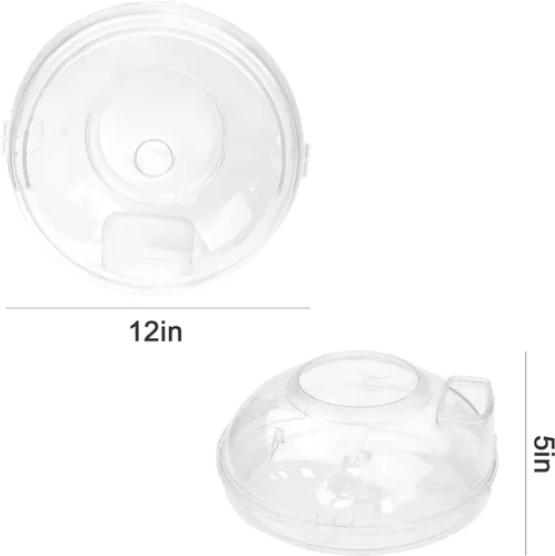 Vista 3 de Cuenca de cacerola de agua de 2 1/2 cuartos para aspiradora Rainbow E2 tipo 12 y E-2 (eSERIES™) - Tazón de agua de repuesto para Negro, Plata, Serie