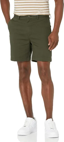 Vista 17 de Amazon Essentials - Pantalones cortos chinos de corte clásico 7 pulgadas para hombre