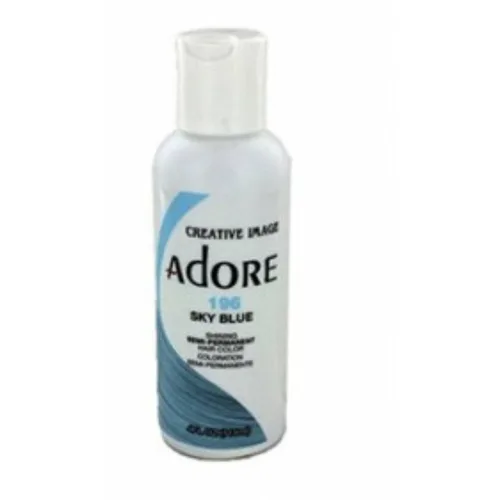 Vista 173 de Adore Tinte semipermanente morado para el cabello, vegano y libre de crueldad, 4 onzas líquidas, 197 Peri Winkle (paquete de 2)