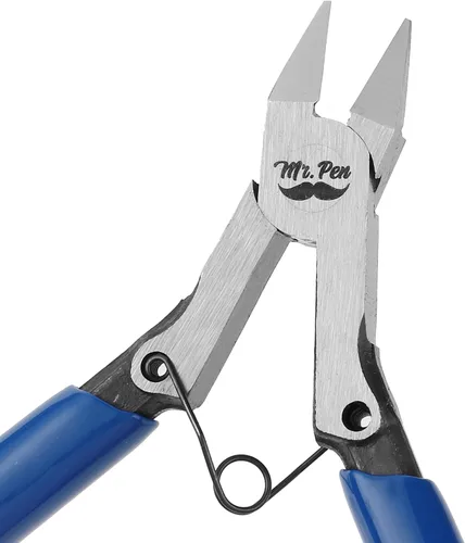 Vista 6 de Mr. Pen - Cortador de alambre, 5 pulgadas, paquete de 2, cortadores de alambre, cortadores diagonales Flush Cutter, Nippers, Side Cutters, Flush