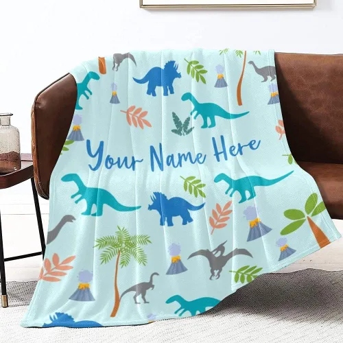 Vista 4 de Mantas de bebé personalizadas con nombre para niños, manta personalizada con nombre para bebés, recién nacidos y niños