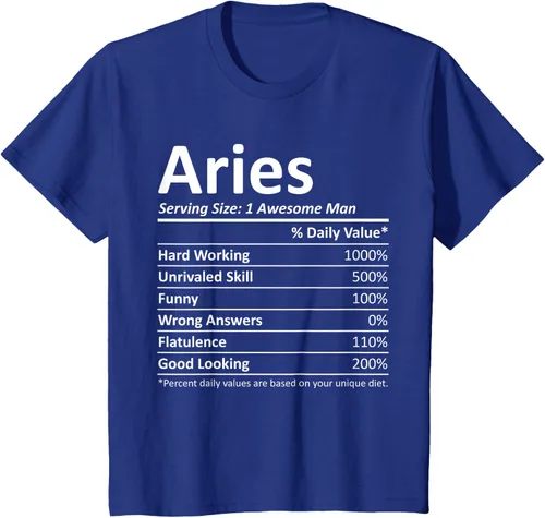 Vista 34 de ARIES Nutrition - Camiseta divertida de regalo con nombre personalizado para cumpleaños, Negro, S